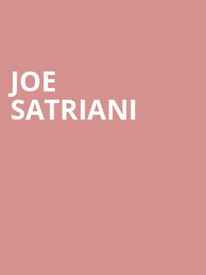 Joe Satriani, Saroyan Theatre, Fresno